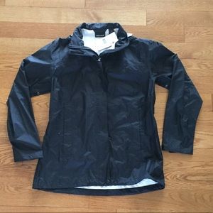 NWT marmot black lightweight rain jacket.